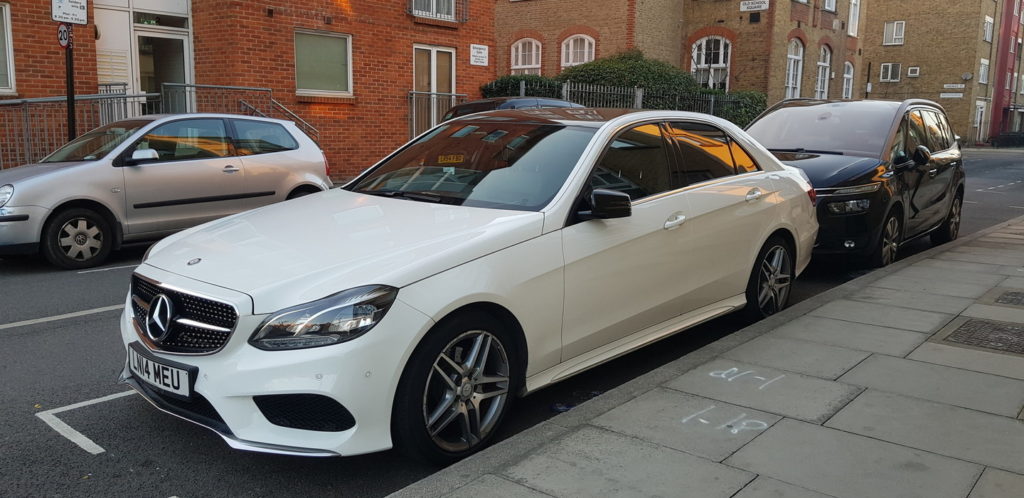 Hire Chauffeur Driven Mercedes Benz E Class in London