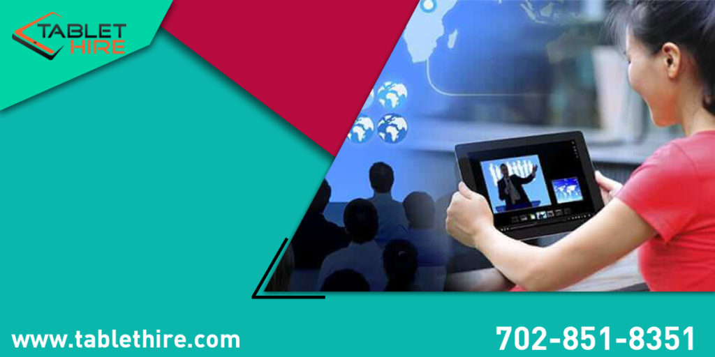 Renting an iPad is better than purchasing for business events