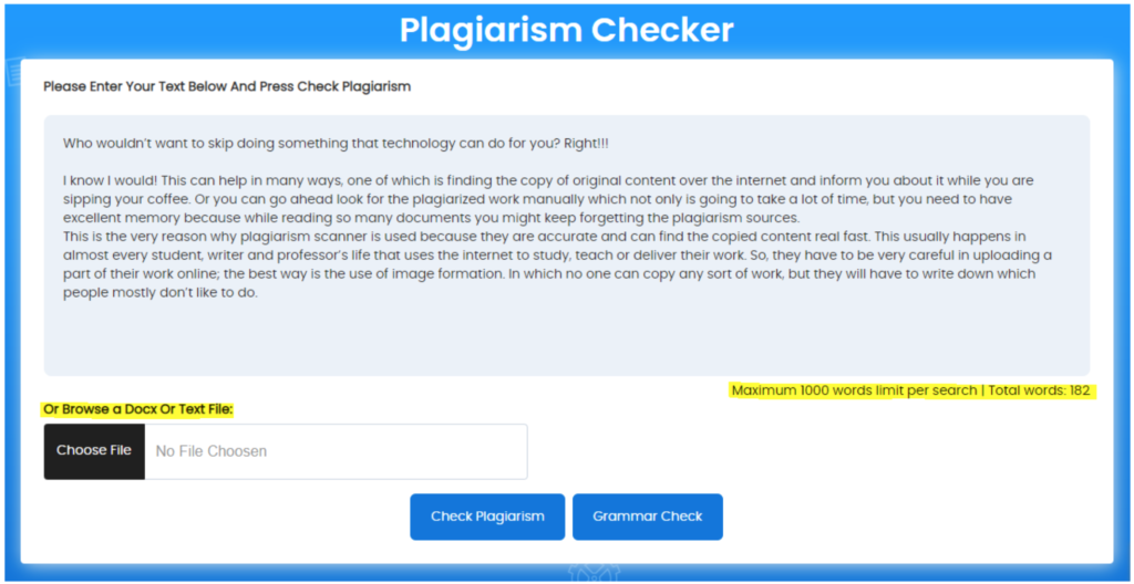Plagiarism Checker Free Online for Students and Teachers